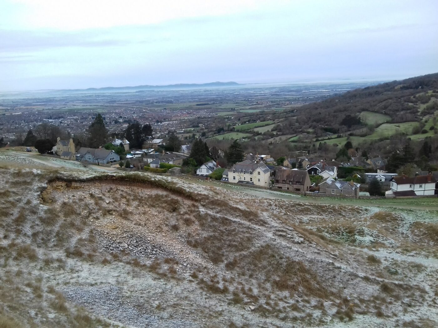 クリスマス休暇後の一月